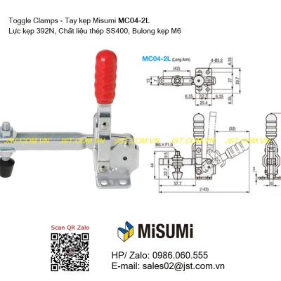 Toggle Clamps - Tay kẹp Misumi MC04-2L